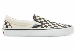 Chaussures VANS Slip On PRO Black / White Checkerboard -équipement vélo Soldes 5b71653fb4d5d
