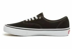 Chaussures VANS Authentic PRO Noir / Blanc -équipement vélo Soldes 5b71693040057