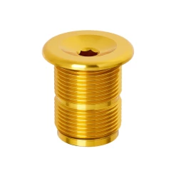 S&amp;M Bouchon De Fourche S&M M24 X 1.5 Gold