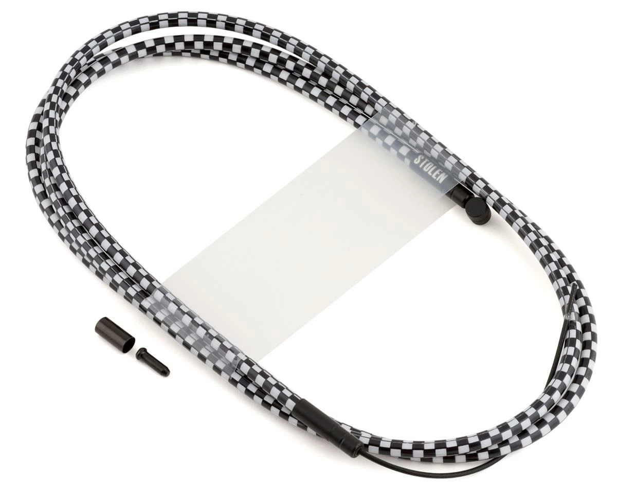 Cable De Frein STOLEN Whip Linear Fast Time Black / White 2 Cable De Frein STOLEN Whip Linear Fast Time Black / White – Image 2