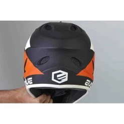 Casque EVOLVE Storm Matte Black / Orange / White -équipement vélo Soldes Casque EVOLVE Storm Matte Black Orange White 7