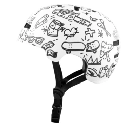 Casque TSG Evolution Graphic Design Doodle -équipement vélo Soldes Casque TSG Evolution Graphic Design Doodle 2