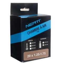 Chambre à Air NEATT 20″ X 1.25 – 1.75 Schrader