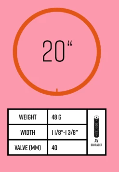 Chambre à Air TUBOLITO Race 20″ X 1-1/8 / 1-3/8 Schrader AV -équipement vélo Soldes Chambre a air TUBOLITO Race 2022 x 1 18 1 38 Schrader AV 4