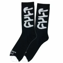Chaussettes CULT Big Logo Black