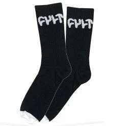 Chaussettes CULT Logo Black