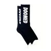 Chaussettes DOOMED Black Logo White