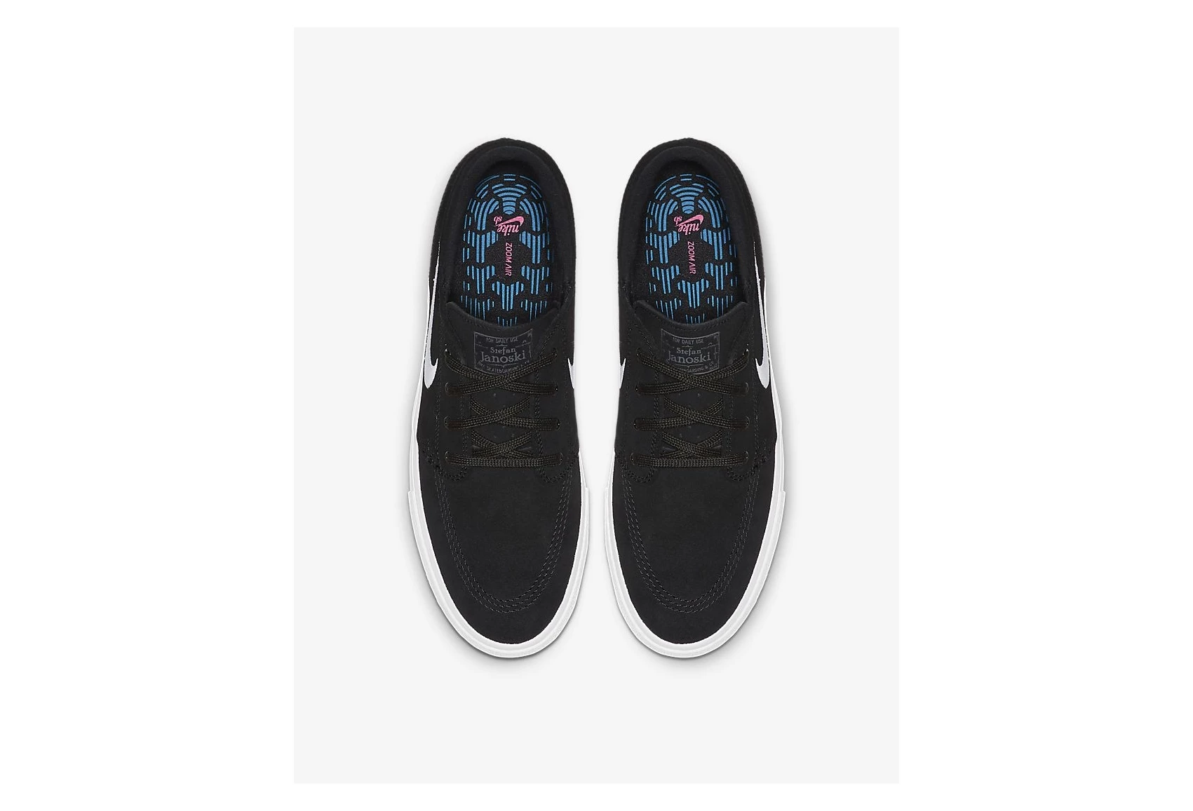 Chaussures NIKE SB Zoom Stefan Janoski Rm Noir / Blanc 5 Chaussures NIKE SB Zoom Stefan Janoski Rm Noir / Blanc – Image 5