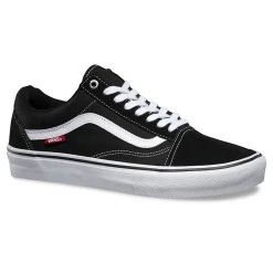 équipement vélo Soldes 35 Chaussures VANS Old Skool PRO Noir / Blanc