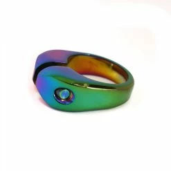 Collier De Selle ARMOUR BIKES Elipse Alu / Titane -équipement vélo Soldes Collier De Selle ARMOUR BIKES Elipse Alu Titane 1