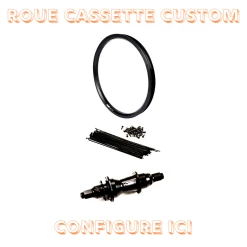 LES TROIS ROUX Configurateur De Roue ARRIERE CUSTOM CASSETTE K7