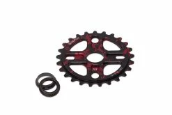 Couronne SALT Manta -équipement vélo Soldes Couronne SALT Manta black red splash 1