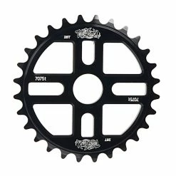 Total-BMX Couronne TOTAL BMX Rock N Roll Lite -équipement vélo Soldes Couronne TOTAL BMX Rock N Roll Lite Blac 28 Dents