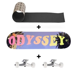 Odyssey Custom SKATE Complet Board / Grip / Trucks / Roues
