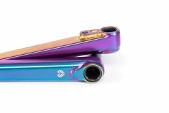 Pédalier ECLAT Spire Satin Oil Slick -équipement vélo Soldes Eclat Spire crank 175 satin oilslick 05