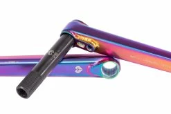 Pédalier ECLAT Spire Satin Oil Slick -équipement vélo Soldes Eclat Spire crank 175 satin oilslick 08