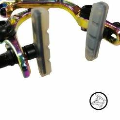 Etrier KHE U-Brake X LTR Breaking Pad Clear 8 Etrier KHE U-Brake X LTR Breaking Pad Clear -équipement vélo Soldes Etrier KHE U Brake oil slick zoom x LTR Breaking Pad Clear