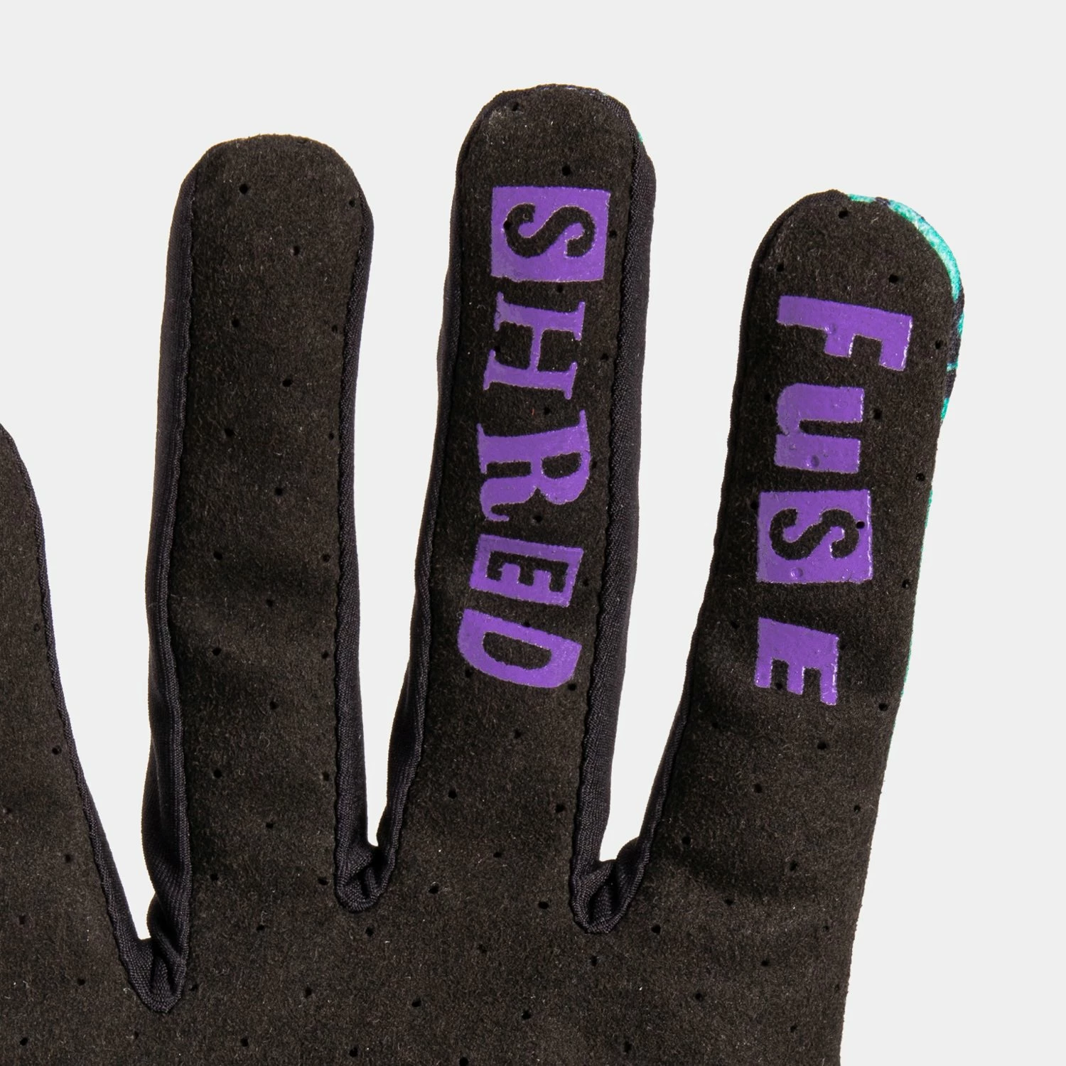 Gants FUSE Chroma Shred Purple / Teal 5 Gants FUSE Chroma Shred Purple / Teal – Image 5