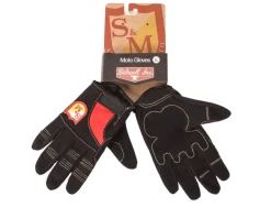 Gants Biltwell X S&M Shield Black / Red