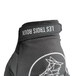 Gants LES TROIS ROUX Free & Race Black -équipement vélo Soldes Gants LES TROIS ROUX Black 2 1