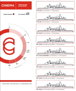 Moyeu CINEMA FX 2 Freecoaster + 2 Guards Nylon -équipement vélo Soldes Guide cinema gap Freecoaster