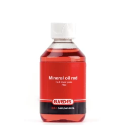 Huile Minérale ELVEDES Red 250ml Pour Freinage SHIMANO