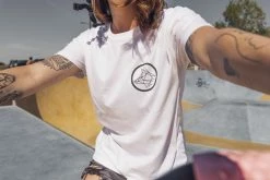 Tee Shirt LES TROIS ROUX Exocroux White -équipement vélo Soldes IMG 6457 scaled 1