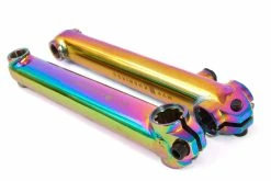 Pédalier KHE MVP 8 Oil Slick + Boitier De Pédalier US Scellé 6 Pédalier KHE MVP 8 Oil Slick + Boitier De Pédalier US Scellé -équipement vélo Soldes KHE MVP Kurbelset crankset oilslick bmx 3