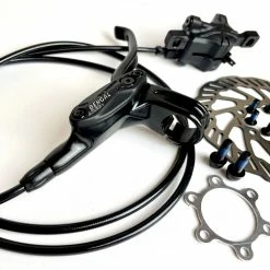 Kit De Frein à Disque STAY STRONG X BENGAL Hydraulique 120mm -équipement vélo Soldes Kit de frein a disque STAY STRONG Bengal Hydraulique 120mm 1