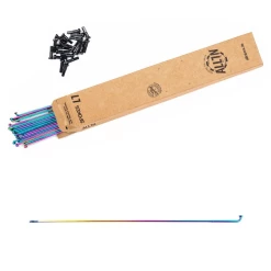 All-In Pack ALL IN De 20 Rayons Double Butted Oil Slick Jetons