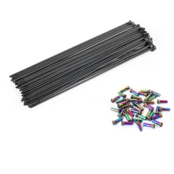 LES TROIS ROUX Pack LTR De 40 Rayons Stainless Black / Oil Sick