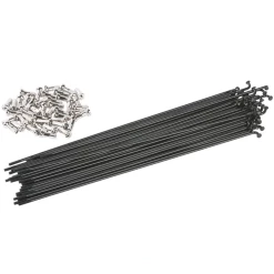 LES TROIS ROUX Pack LTR De 40 Rayons Stainless Black / Silver