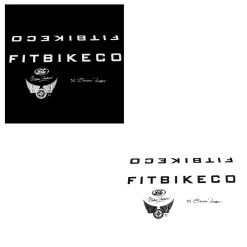 Pack Stickers FIT Bike Co Cadre Brian Foster BF Frame