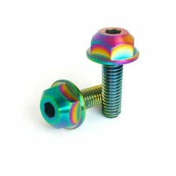 Paire Vis Moyeu ARMOUR BIKES Cone Head Titane PROFILE MADERA -équipement vélo Soldes Paire Vis moyeu ARMOUR BIKES Cone Head Titane PROFILE MADERA Oil Slick