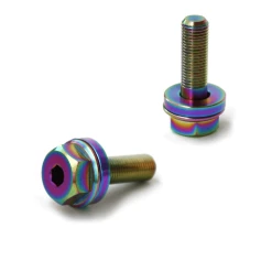 Paire Vis Moyeu ARMOUR BIKES GoGrind Titane Metric Classic