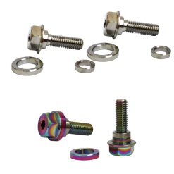 Paire Vis Moyeu ARMOUR BIKES ProGrind Titane PROFILE MADERA