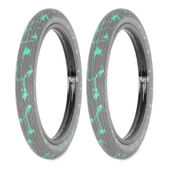 Paire De Pneus SUBROSA Sawtooth 2.35 Teal Drip