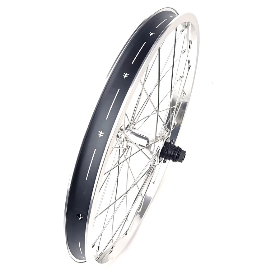 Paire De Roues Custom TREBOL K7 X FLYBIKES Piramide Silver 2 Paire De Roues Custom TREBOL K7 X FLYBIKES Piramide Silver – Image 2