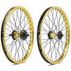 Paires De Roues CINEMA ZX K7 RHD Gold + 4 Guards