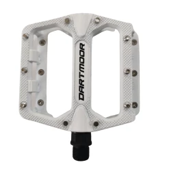 Pédales DARTMOOR Stream Alu Unsealed -équipement vélo Soldes Pedales DARTMOOR Stream Alu white