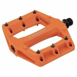 Pédales INSIGHT Thermoplastic Pro DU -équipement vélo Soldes Pedales INSIGHT Thermoplastic Pro DU orange