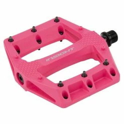 Pédales INSIGHT Thermoplastic Pro DU -équipement vélo Soldes Pedales INSIGHT Thermoplastic Pro DU pink