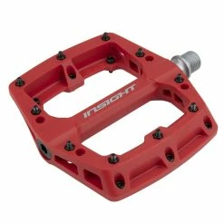 Pédales INSIGHT Thermoplastic Pro -équipement vélo Soldes Pedales INSIGHT Thermoplastic Pro red