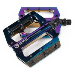 Pédales SALT Plus CNC Echo Sealed -équipement vélo Soldes Pedales SALT CNC Echo Oil Slick Sealed