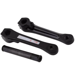 Pédalier HARO Lineage Fusion Alloy + Boitier MID / US 6 Pédalier HARO Lineage Fusion Alloy + Boitier MID / US -équipement vélo Soldes Pedalier HARO Fusion Alloy Boitier de Pedalier 2