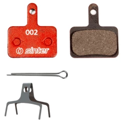 Plaquettes De Frein SINTER 002 Shimano Type B -équipement vélo Soldes Plaquettes de frein SINTER 002 Shimano type B standard red