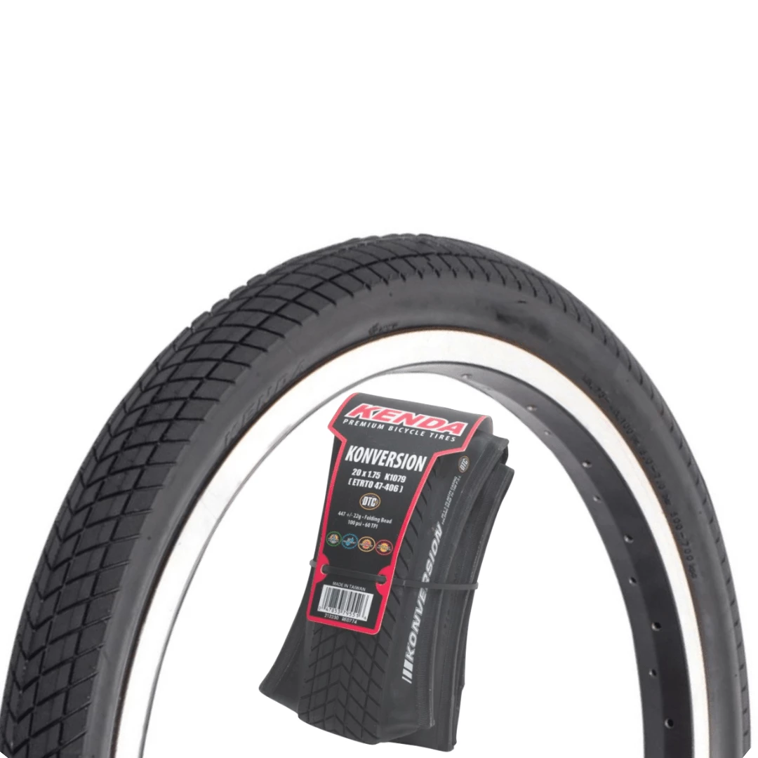 Pneu KENDA Konversion Kevlar 20″ (3 Tailles) 1 Pneu KENDA Konversion Kevlar 20″ (3 Tailles)