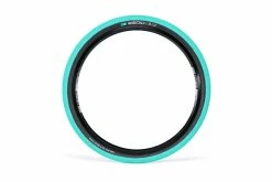 Pneu RADIO Raceline Oxygen Teal / Black Wall Souple (4 Tailles) -équipement vélo Soldes Pneu RADIO Raceline Oxygen TealBlack Wall 5