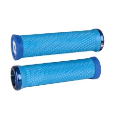 Poignées Lock-On ODI Elite Motion 130mm -équipement vélo Soldes Poignees Lock On ODI Elite Motion 130mm Blue Blue
