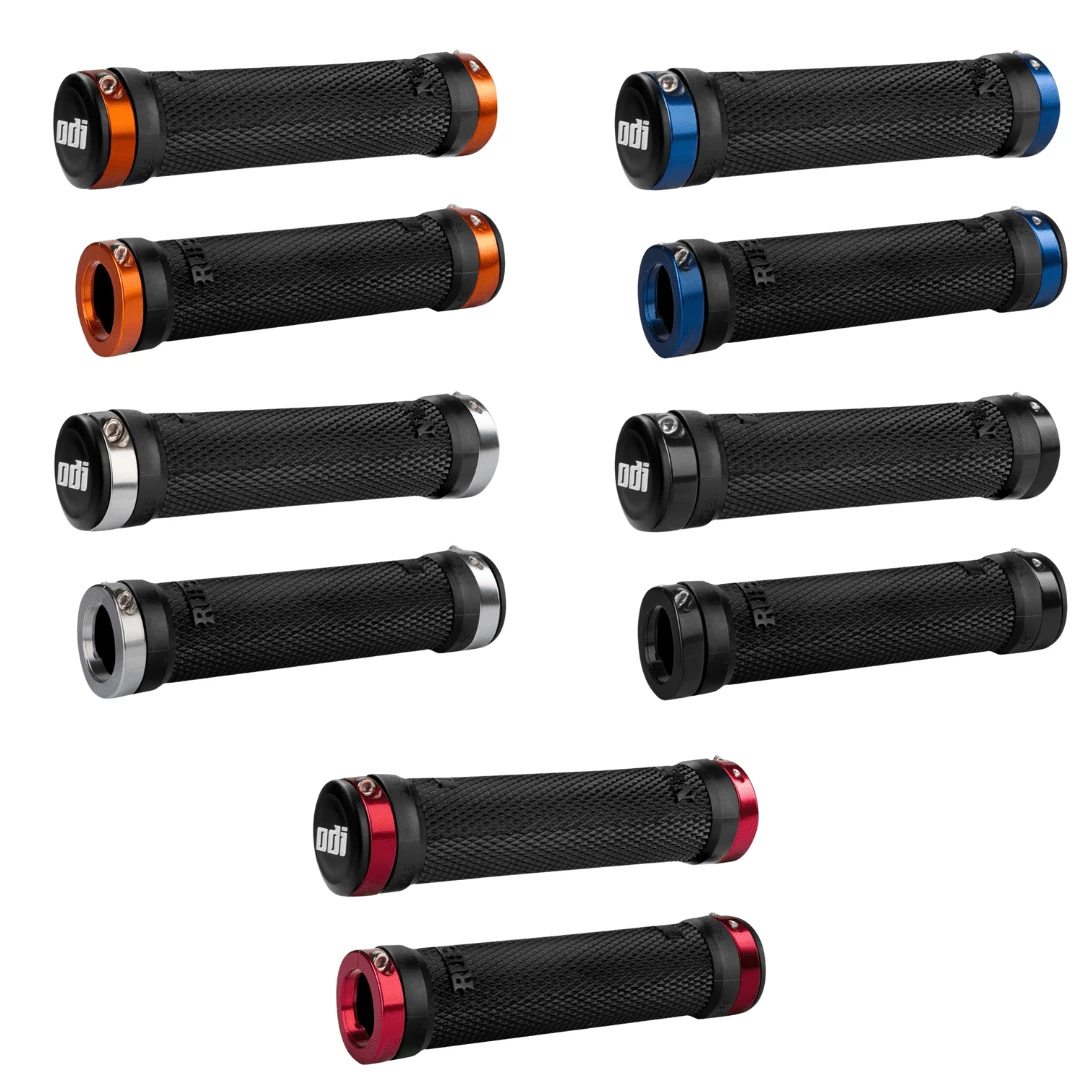 Poignées Lock-On ODI Ruffian 130mm Sans Flanges 1 Poignées Lock-On ODI Ruffian 130mm Sans Flanges